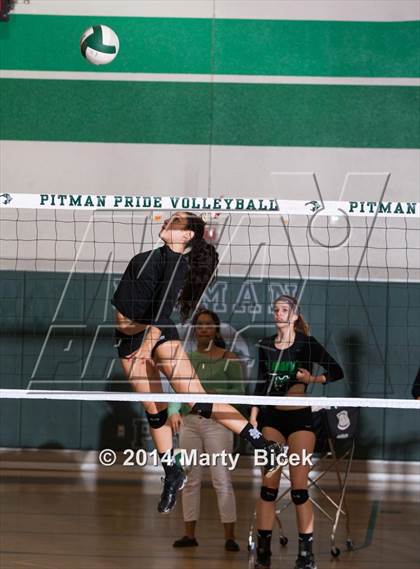 Thumbnail 1 in Pitman vs. St. Mary's (CIF SJS Playoff) photogallery.