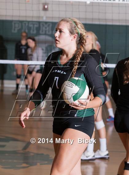 Thumbnail 2 in Pitman vs. St. Mary's (CIF SJS Playoff) photogallery.