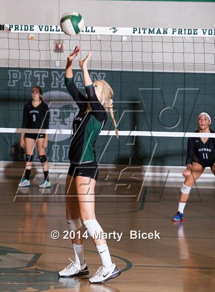 Thumbnail 1 in Pitman vs. St. Mary's (CIF SJS Playoff) photogallery.