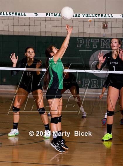 Thumbnail 1 in Pitman vs. St. Mary's (CIF SJS Playoff) photogallery.
