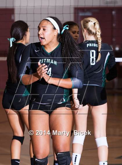 Thumbnail 3 in Pitman vs. St. Mary's (CIF SJS Playoff) photogallery.
