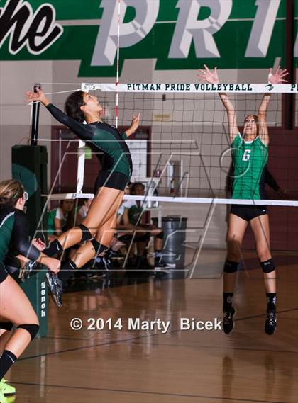 Thumbnail 2 in Pitman vs. St. Mary's (CIF SJS Playoff) photogallery.
