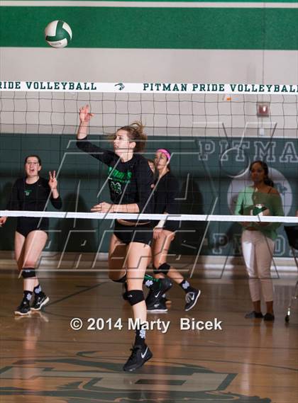 Thumbnail 3 in Pitman vs. St. Mary's (CIF SJS Playoff) photogallery.