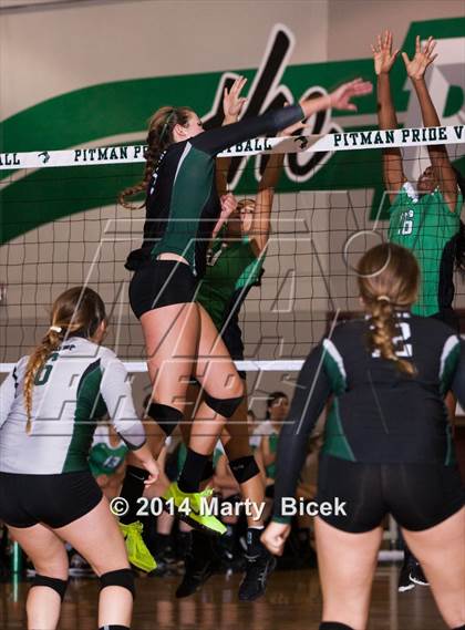 Thumbnail 1 in Pitman vs. St. Mary's (CIF SJS Playoff) photogallery.