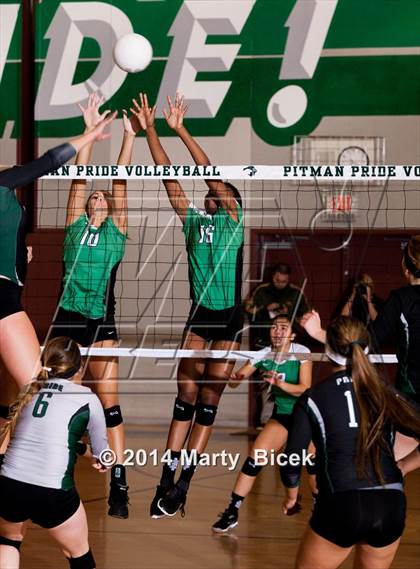 Thumbnail 1 in Pitman vs. St. Mary's (CIF SJS Playoff) photogallery.