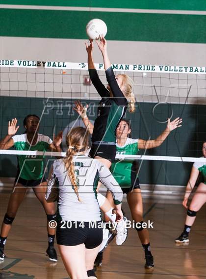 Thumbnail 3 in Pitman vs. St. Mary's (CIF SJS Playoff) photogallery.