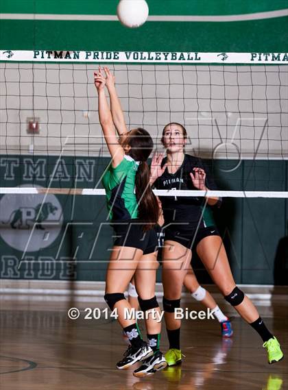 Thumbnail 1 in Pitman vs. St. Mary's (CIF SJS Playoff) photogallery.