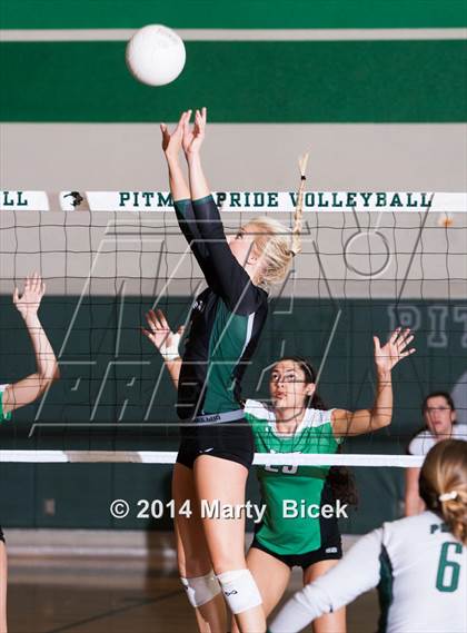 Thumbnail 1 in Pitman vs. St. Mary's (CIF SJS Playoff) photogallery.