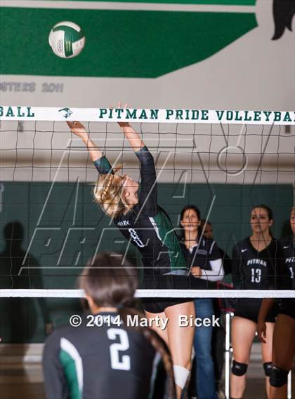 Thumbnail 2 in Pitman vs. St. Mary's (CIF SJS Playoff) photogallery.