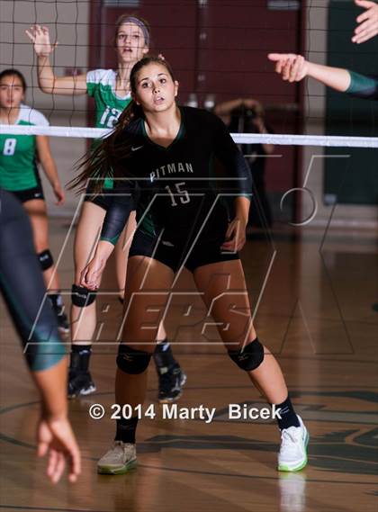 Thumbnail 1 in Pitman vs. St. Mary's (CIF SJS Playoff) photogallery.