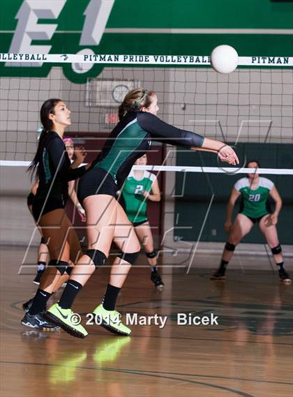 Thumbnail 3 in Pitman vs. St. Mary's (CIF SJS Playoff) photogallery.