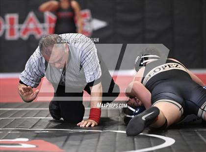 Thumbnail 1 in CIF-SS Girls Masters Wrestling 1/2 photogallery.