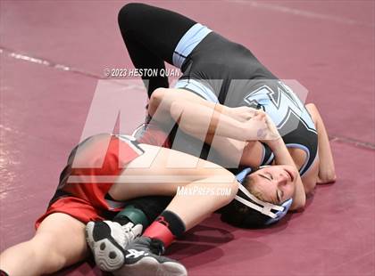Thumbnail 2 in CIF-SS Girls Masters Wrestling 1/2 photogallery.