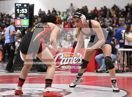 Thumbnail 2 in CIF-SS Girls Masters Wrestling 1/2 photogallery.