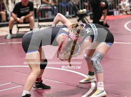Thumbnail 1 in CIF-SS Girls Masters Wrestling 1/2 photogallery.