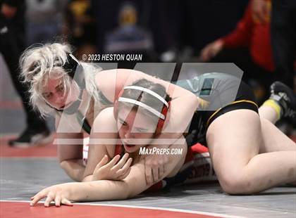 Thumbnail 2 in CIF-SS Girls Masters Wrestling 1/2 photogallery.