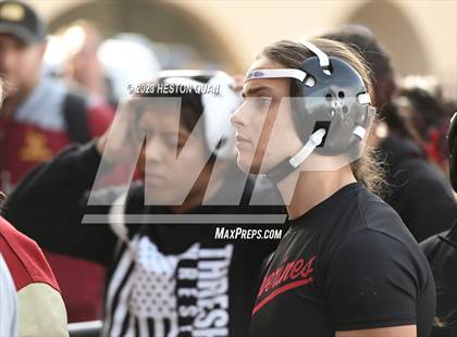 Thumbnail 3 in CIF-SS Girls Masters Wrestling 1/2 photogallery.