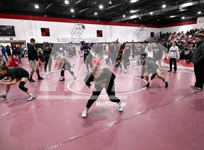 Thumbnail 2 in CIF-SS Girls Masters Wrestling 1/2 photogallery.