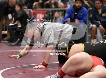 Thumbnail 2 in CIF-SS Girls Masters Wrestling 1/2 photogallery.