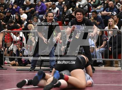 Thumbnail 2 in CIF-SS Girls Masters Wrestling 1/2 photogallery.