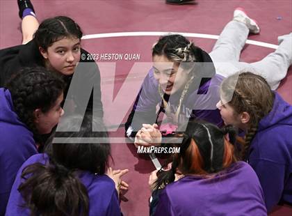 Thumbnail 1 in CIF-SS Girls Masters Wrestling 1/2 photogallery.