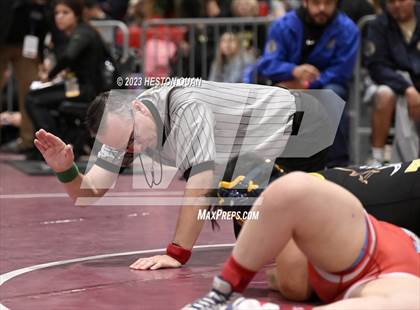 Thumbnail 1 in CIF-SS Girls Masters Wrestling 1/2 photogallery.
