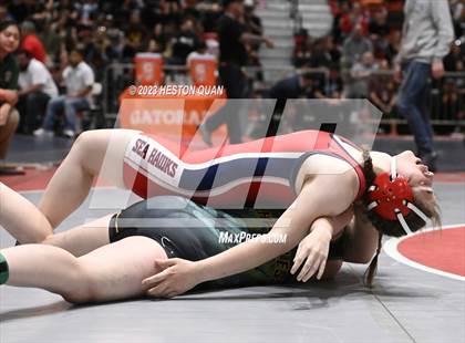 Thumbnail 3 in CIF-SS Girls Masters Wrestling 1/2 photogallery.