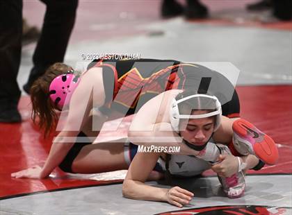 Thumbnail 1 in CIF-SS Girls Masters Wrestling 1/2 photogallery.