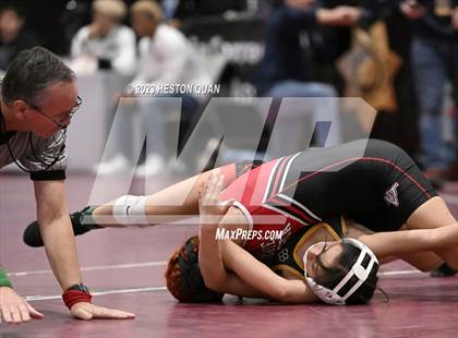 Thumbnail 3 in CIF-SS Girls Masters Wrestling 1/2 photogallery.