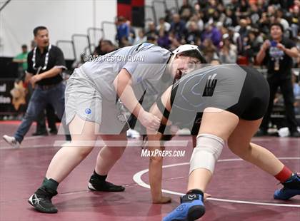 Thumbnail 3 in CIF-SS Girls Masters Wrestling 1/2 photogallery.