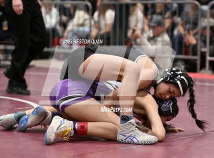 Thumbnail 2 in CIF-SS Girls Masters Wrestling 1/2 photogallery.