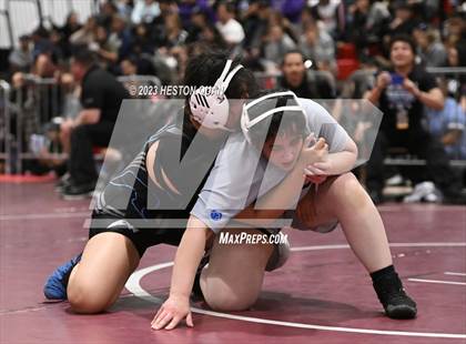 Thumbnail 1 in CIF-SS Girls Masters Wrestling 1/2 photogallery.