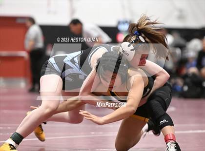 Thumbnail 2 in CIF-SS Girls Masters Wrestling 1/2 photogallery.