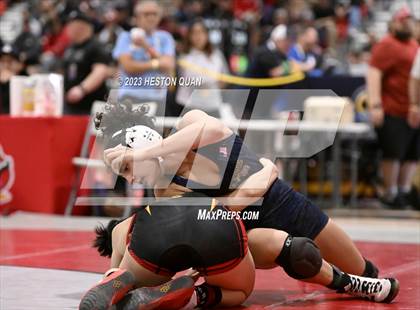 Thumbnail 3 in CIF-SS Girls Masters Wrestling 1/2 photogallery.