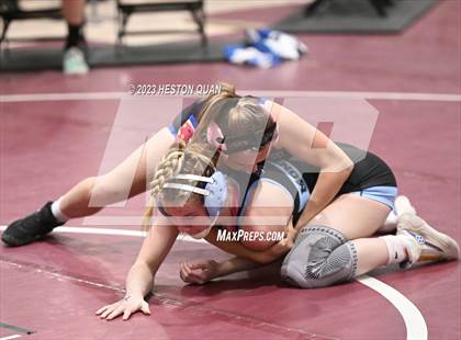 Thumbnail 2 in CIF-SS Girls Masters Wrestling 1/2 photogallery.
