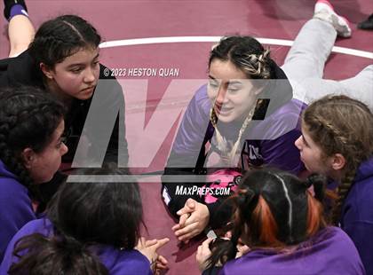Thumbnail 3 in CIF-SS Girls Masters Wrestling 1/2 photogallery.