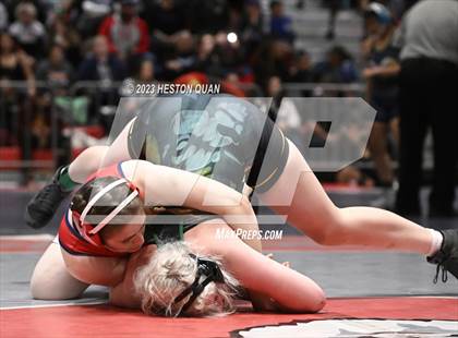 Thumbnail 2 in CIF-SS Girls Masters Wrestling 1/2 photogallery.