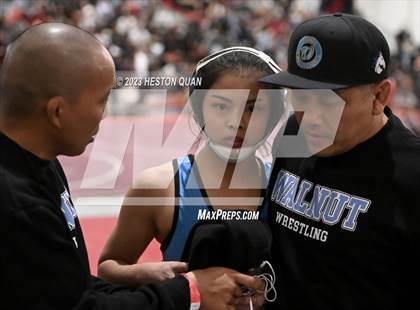 Thumbnail 2 in CIF-SS Girls Masters Wrestling 1/2 photogallery.