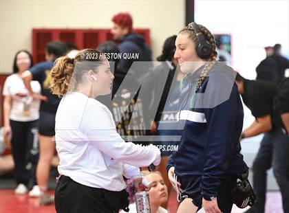 Thumbnail 2 in CIF-SS Girls Masters Wrestling 1/2 photogallery.