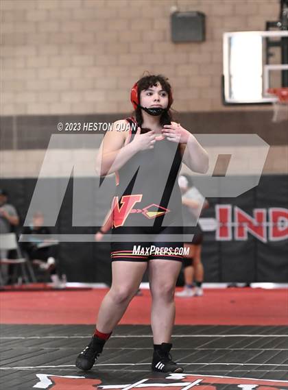 Thumbnail 3 in CIF-SS Girls Masters Wrestling 1/2 photogallery.