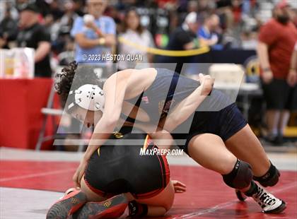 Thumbnail 1 in CIF-SS Girls Masters Wrestling 1/2 photogallery.
