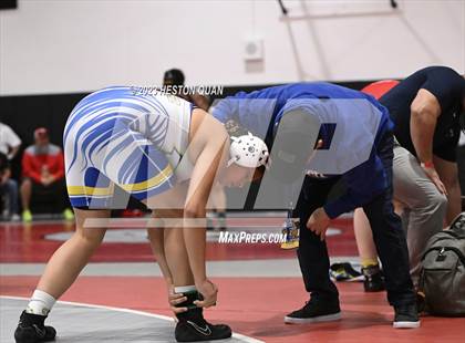 Thumbnail 2 in CIF-SS Girls Masters Wrestling 1/2 photogallery.