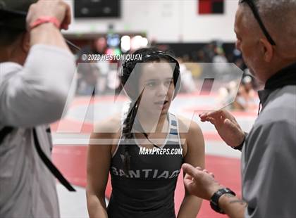 Thumbnail 2 in CIF-SS Girls Masters Wrestling 1/2 photogallery.