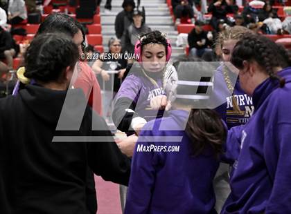 Thumbnail 1 in CIF-SS Girls Masters Wrestling 1/2 photogallery.