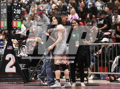 Thumbnail 3 in CIF-SS Girls Masters Wrestling 1/2 photogallery.