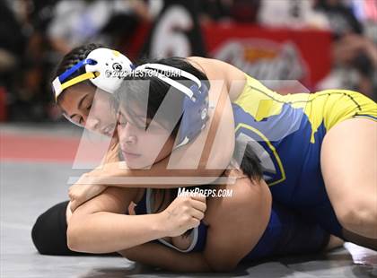 Thumbnail 3 in CIF-SS Girls Masters Wrestling 1/2 photogallery.