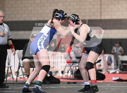 Thumbnail 2 in CIF-SS Girls Masters Wrestling 1/2 photogallery.