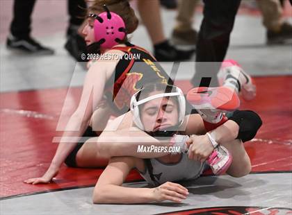 Thumbnail 3 in CIF-SS Girls Masters Wrestling 1/2 photogallery.