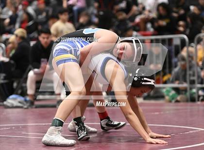 Thumbnail 2 in CIF-SS Girls Masters Wrestling 1/2 photogallery.