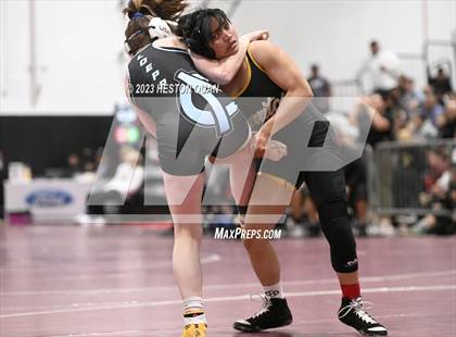 Thumbnail 2 in CIF-SS Girls Masters Wrestling 1/2 photogallery.